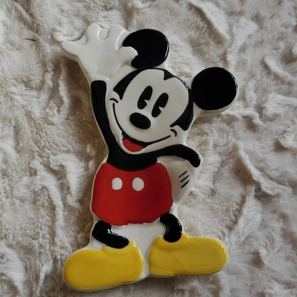 Disney Vintage Treasure Craft Mickey Mouse Spoon Rest